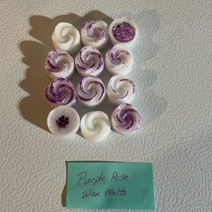 Purple Rose Wax Candle Melts